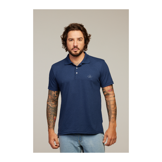 Camisa Polo Azul Marinho