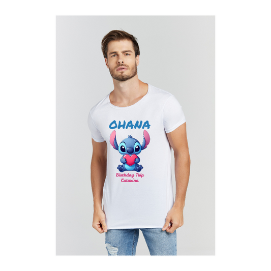 Camiseta Longline Branco