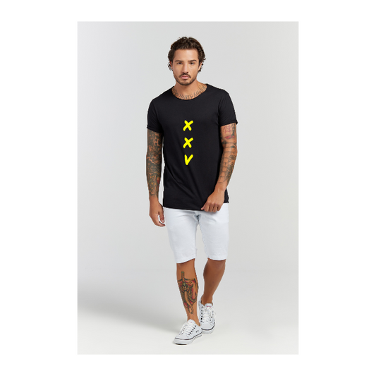 Camiseta Longline Preto
