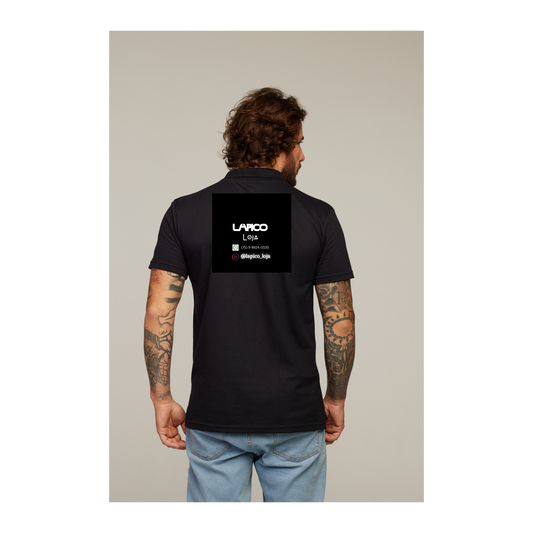 Camisa Polo Preta