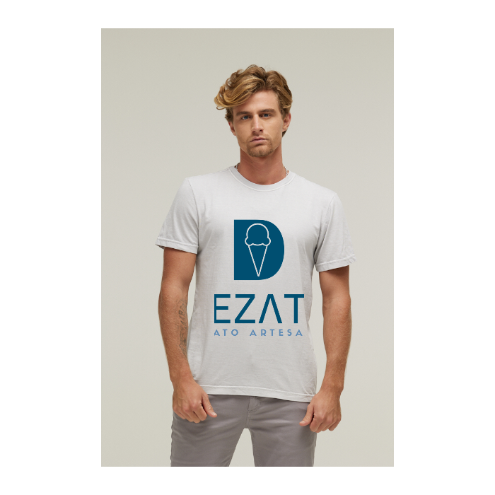 Camiseta Estonada Branco Gelo