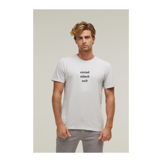 Camiseta Estonada Branco Gelo