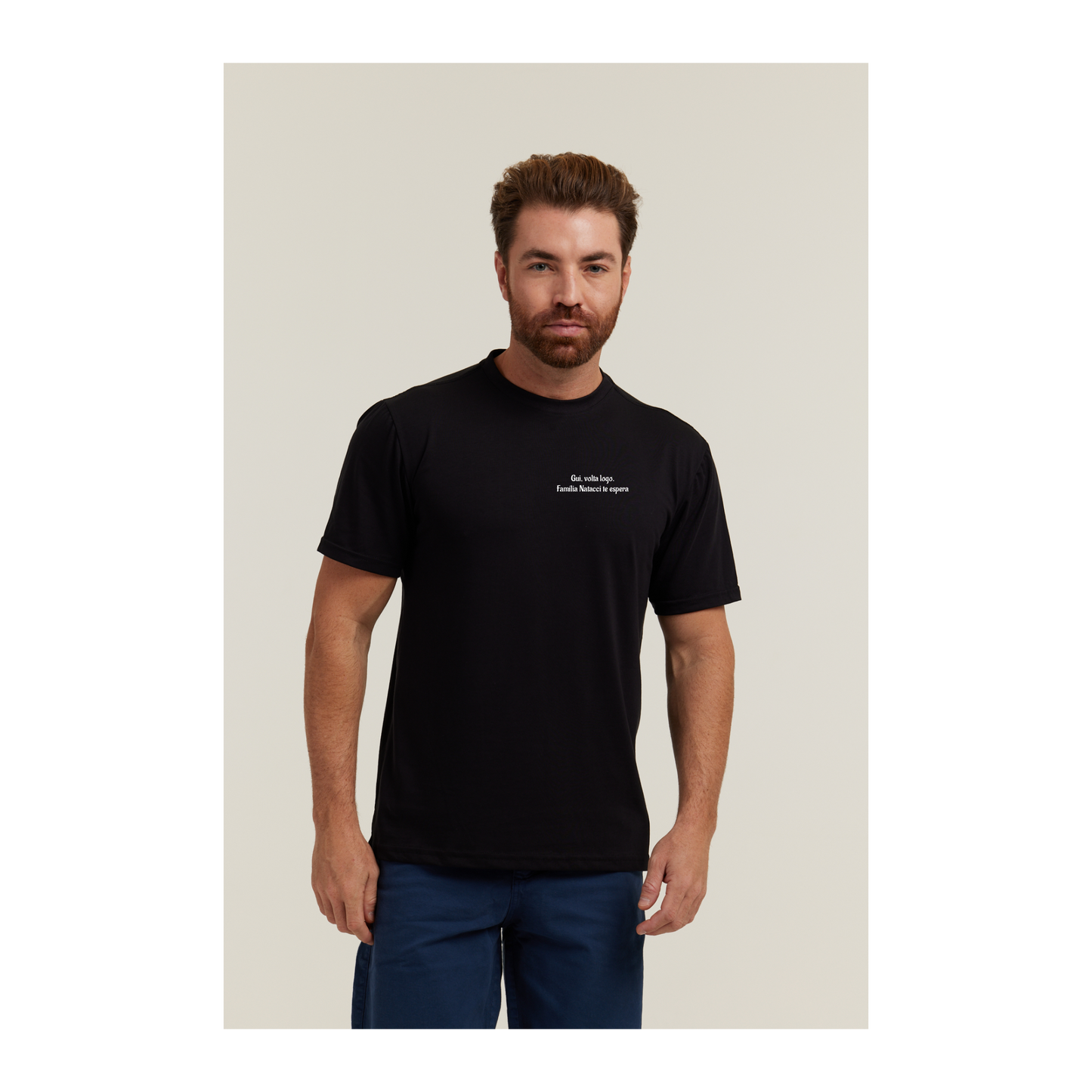 Camiseta Pima Preto