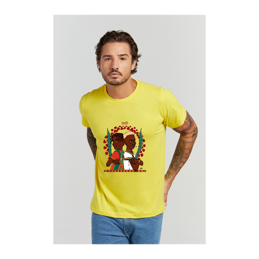 Camiseta Premium Amarelo Canário