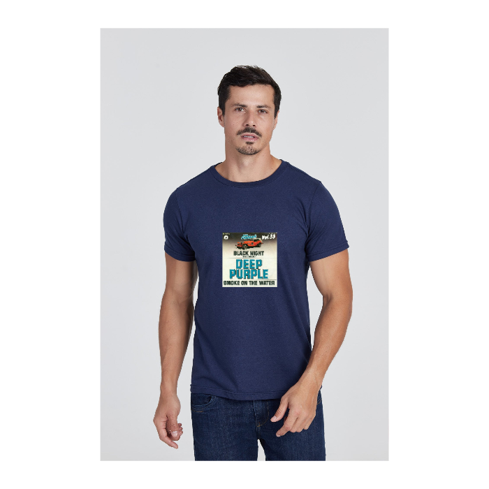 Camiseta Básica Azul Marinho