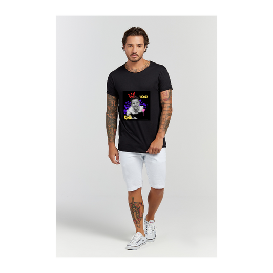 Camiseta Longline Preto