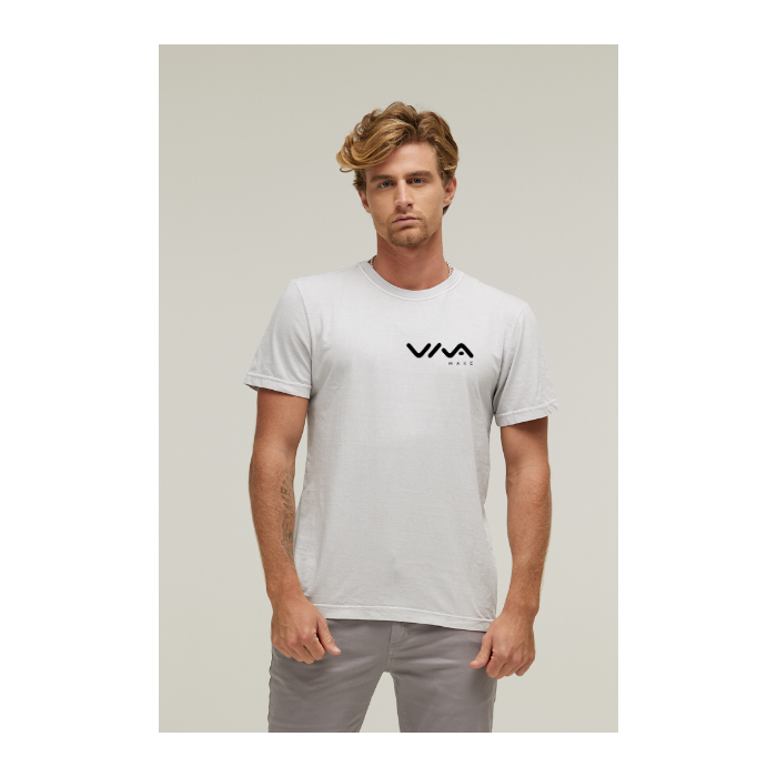 Camiseta Estonada Branco Gelo