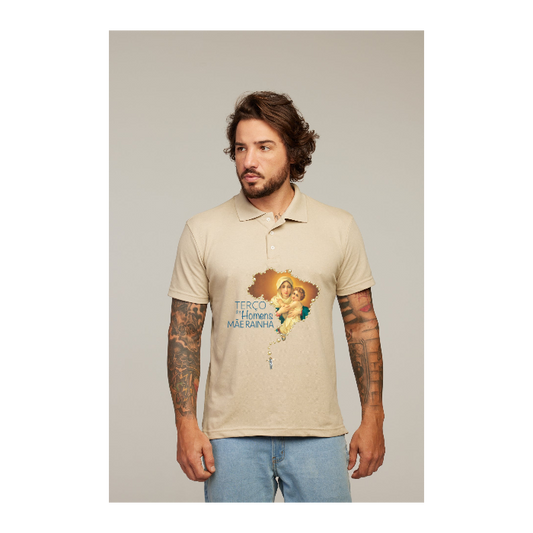 Camisa Polo Caqui