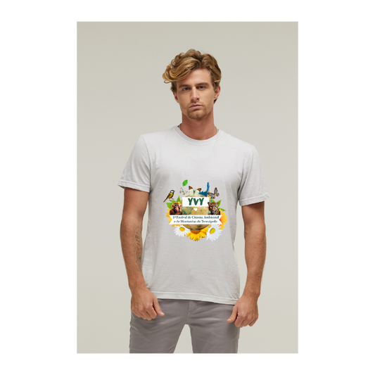 Camiseta Estonada Branco Gelo