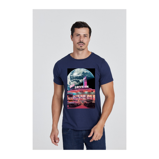 Camiseta Básica Azul Marinho