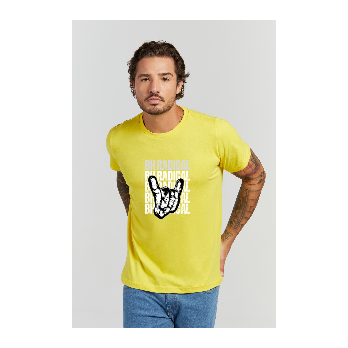 Camiseta Premium Amarelo Canário