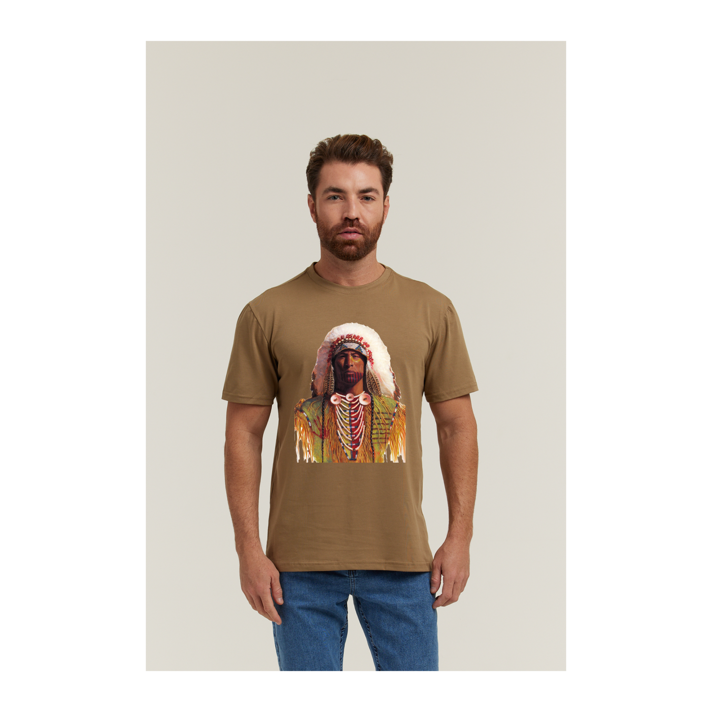 Camiseta Pima Verde Militar