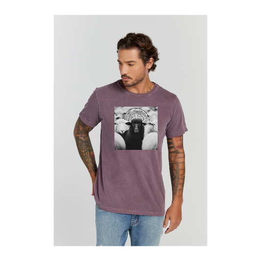 Camiseta Estonada Roxo