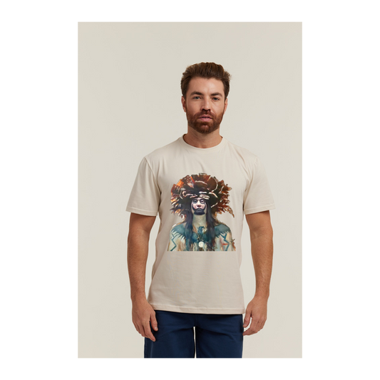 Camiseta Pima Areia