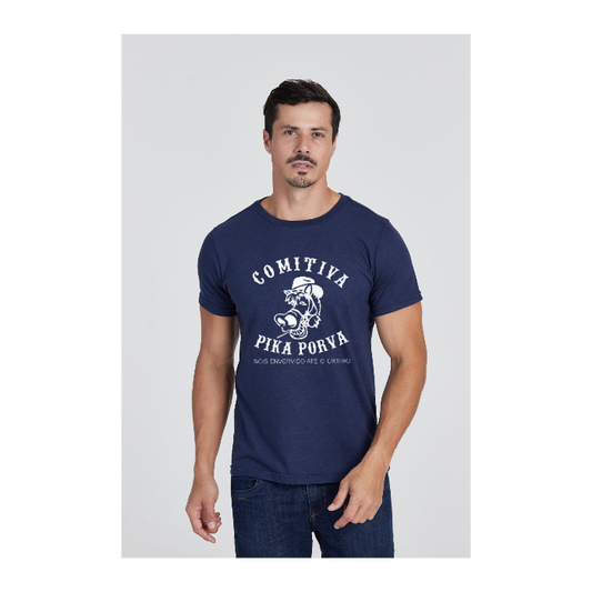 Camiseta Básica Azul Marinho