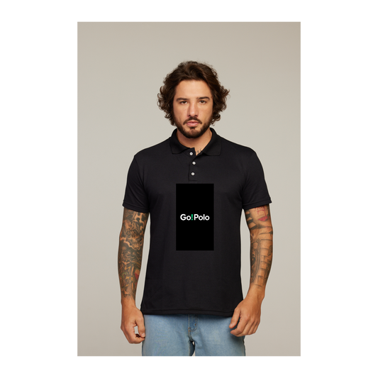 Camisa Polo Preta
