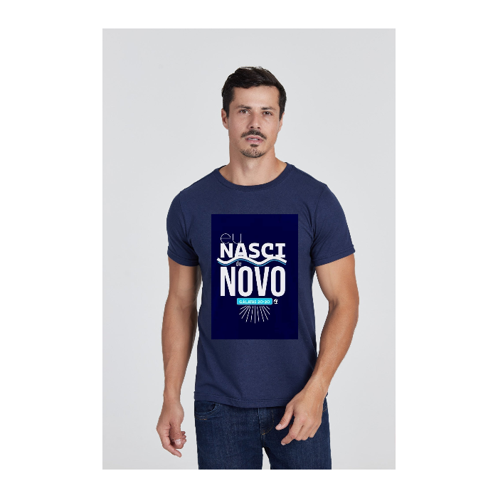 Camiseta Básica Azul Marinho