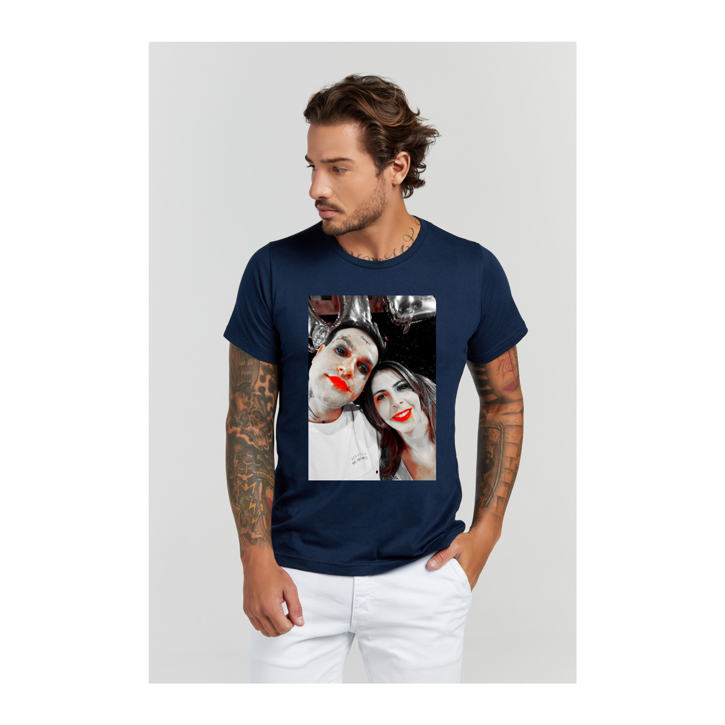 Camiseta Premium Azul Marinho