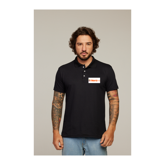 Camisa Polo Preta
