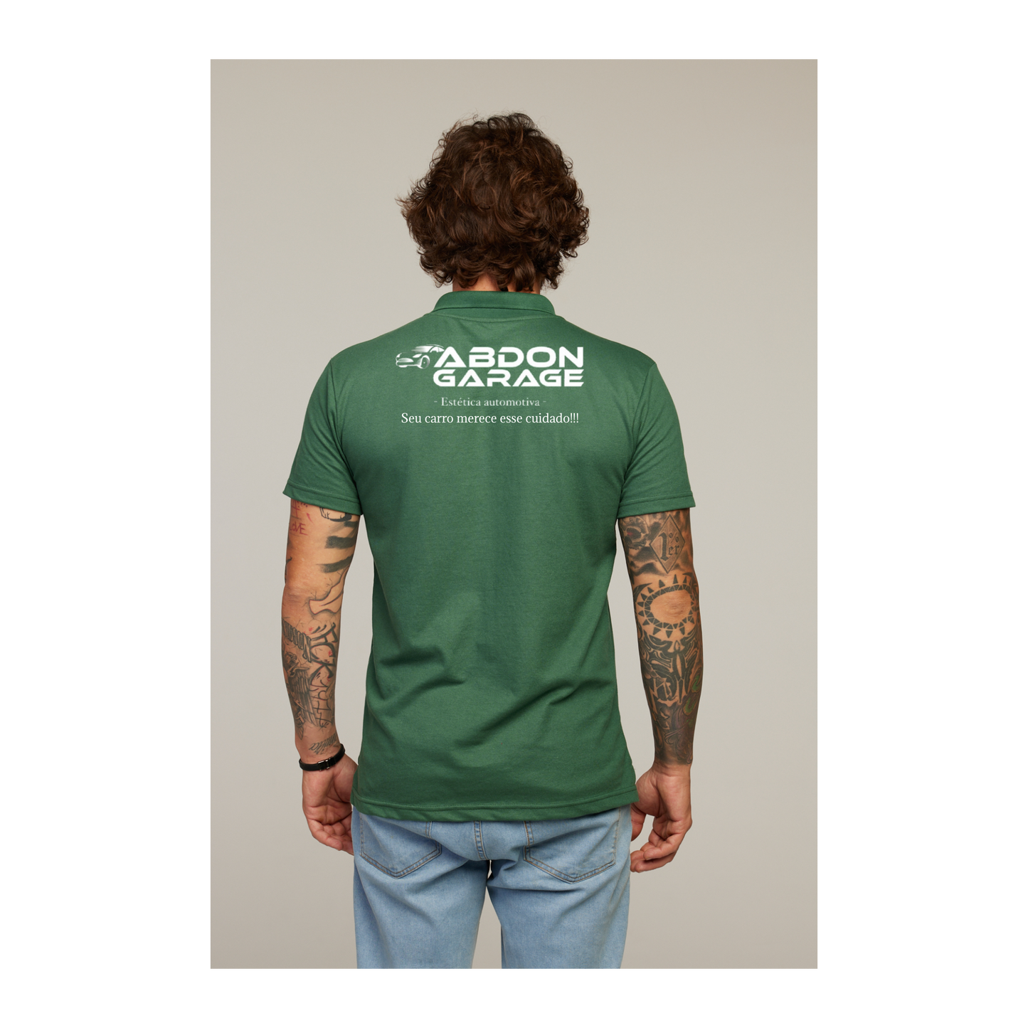 Camisa Polo Verde Musgo