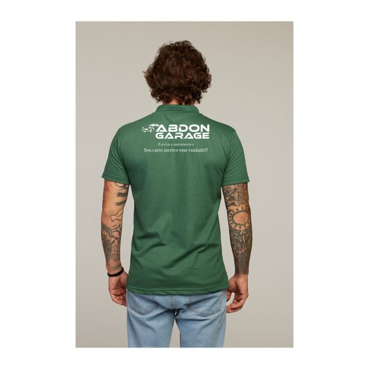 Camisa Polo Verde Musgo