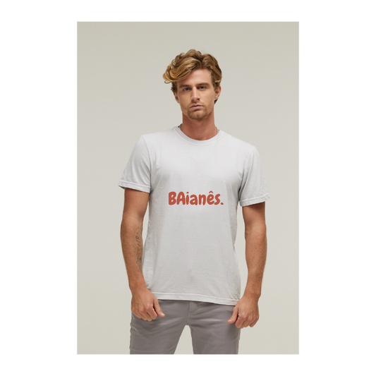 Camiseta Estonada Branco Gelo