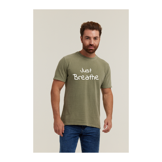 Camiseta Estonada Verde Militar