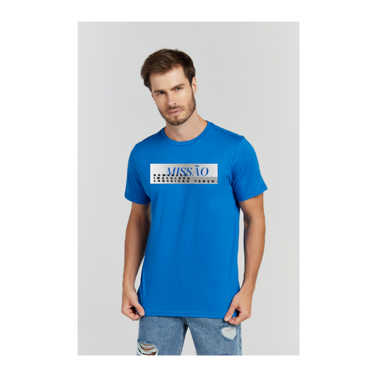 Camiseta Premium Azul Royal
