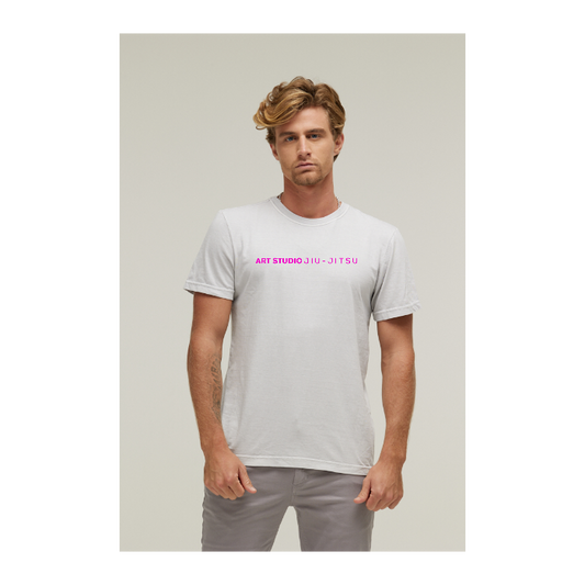 Camiseta Estonada Branco Gelo