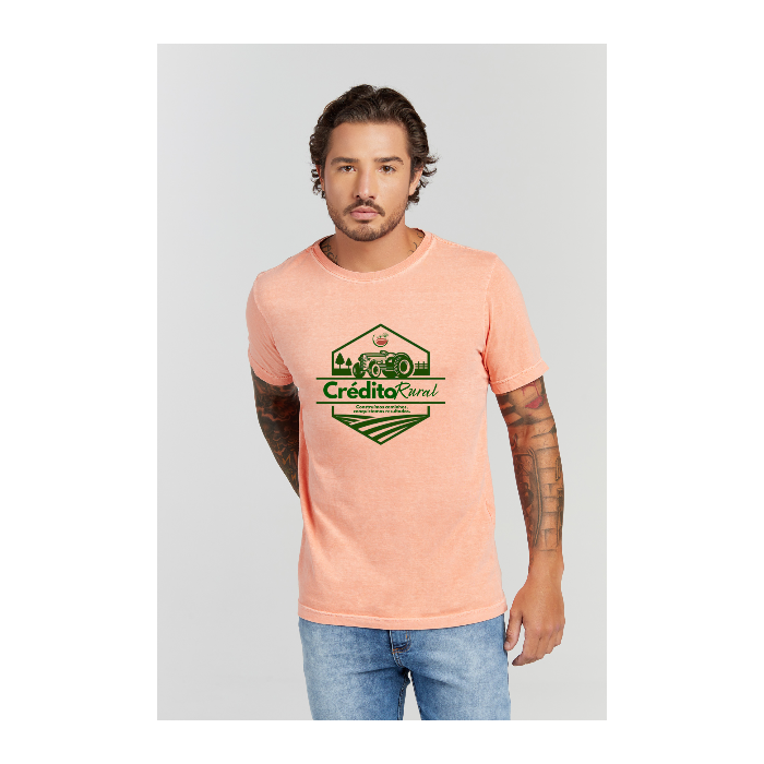 Camiseta Estonada Laranja