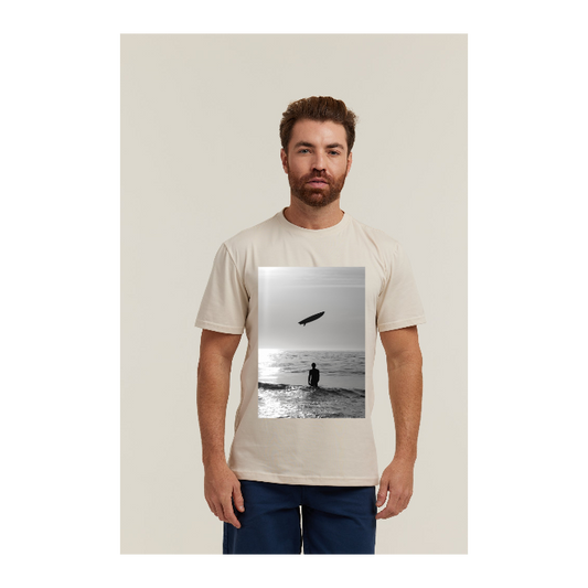 Camiseta Pima Areia