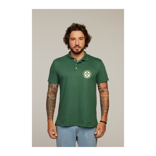 Camisa Polo Verde Musgo
