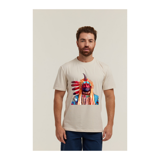 Camiseta Pima Areia