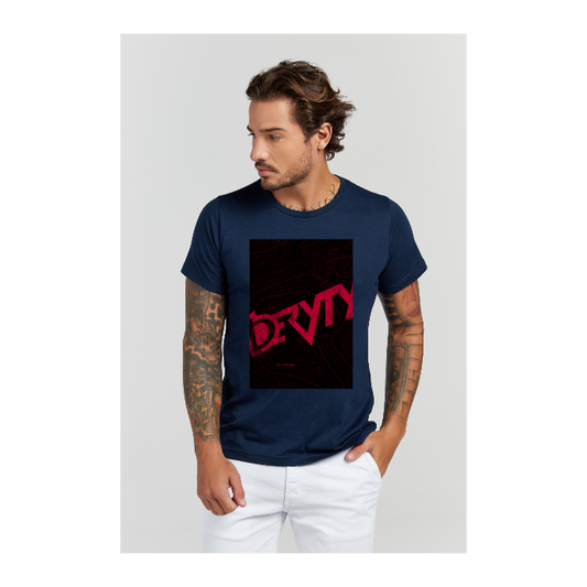 Camiseta Premium Azul Marinho