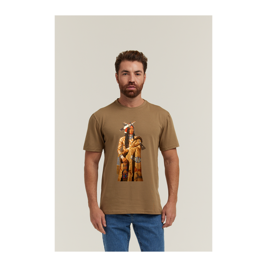 Camiseta Pima Verde Militar