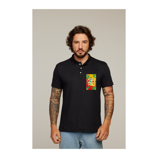 Camisa Polo Preta