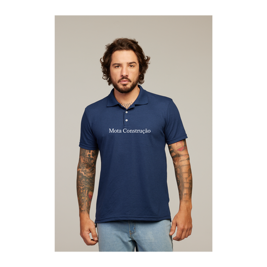 Camisa Polo Azul Marinho