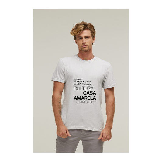 Camiseta Estonada Branco Gelo