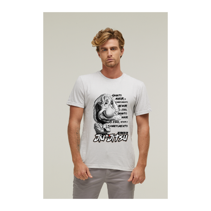 Camiseta Estonada Branco Gelo