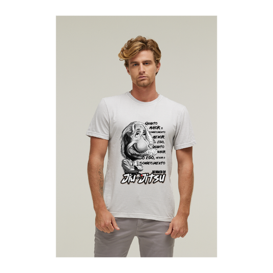 Camiseta Estonada Branco Gelo