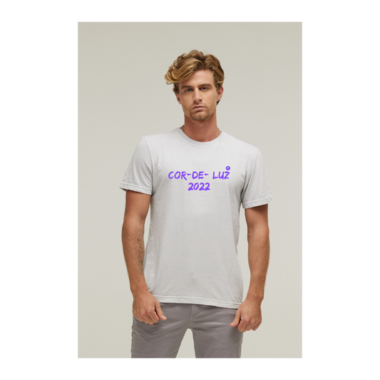 Camiseta Estonada Branco Gelo