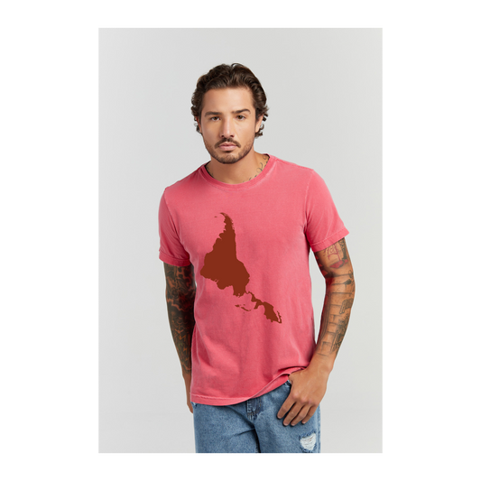 Camiseta Estonada Vermelho