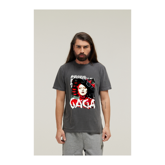 Camiseta Estonada Cinza Chumbo