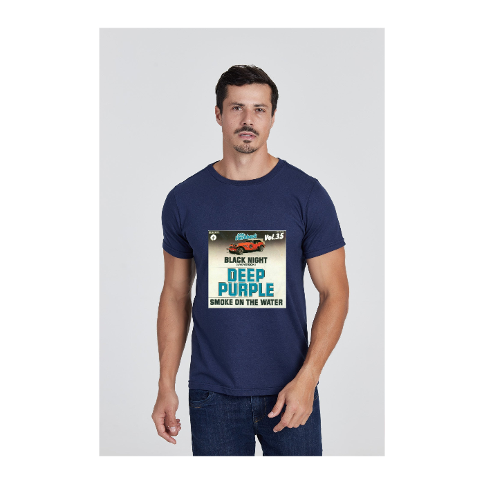 Camiseta Básica Azul Marinho