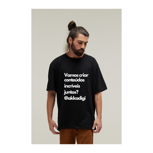 Oversized Premium Preto