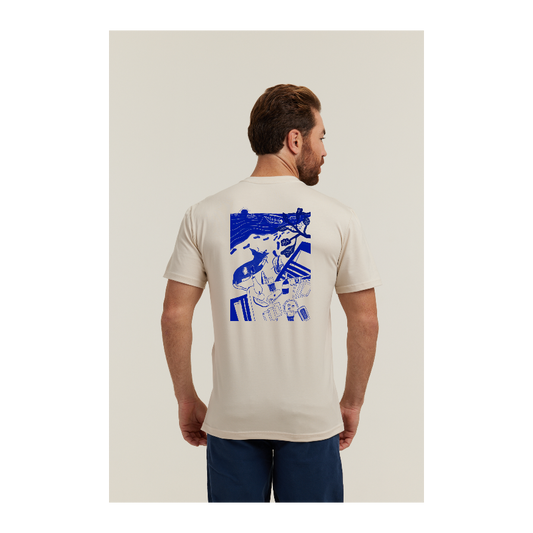 Camiseta Pima Areia