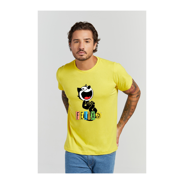Camiseta Premium Amarelo Canário