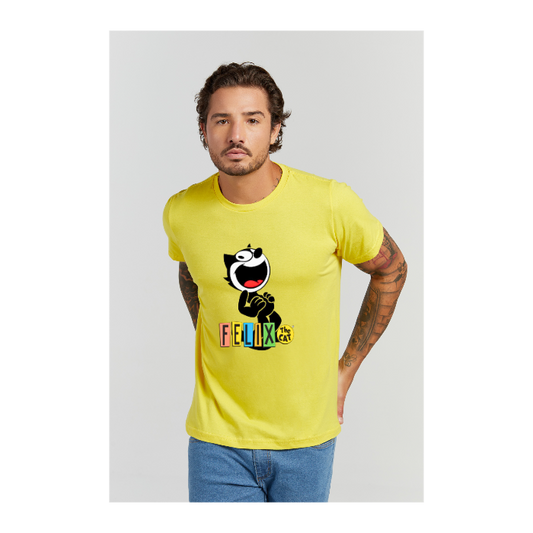 Camiseta Premium Amarelo Canário