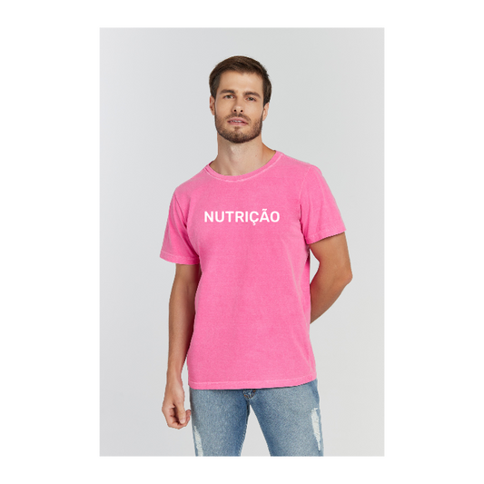 Camiseta Estonada Rosa Pink