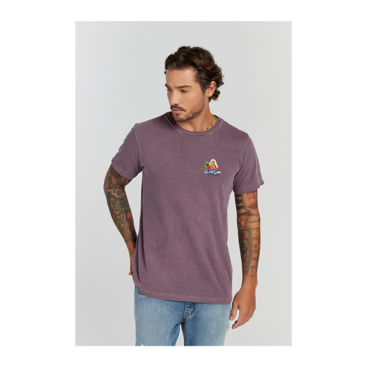 Camiseta Estonada Roxo
